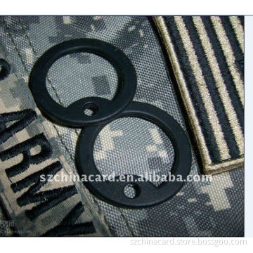 Dog Tag Silicone Rubber Frame Silencer To Protect Dog Tags